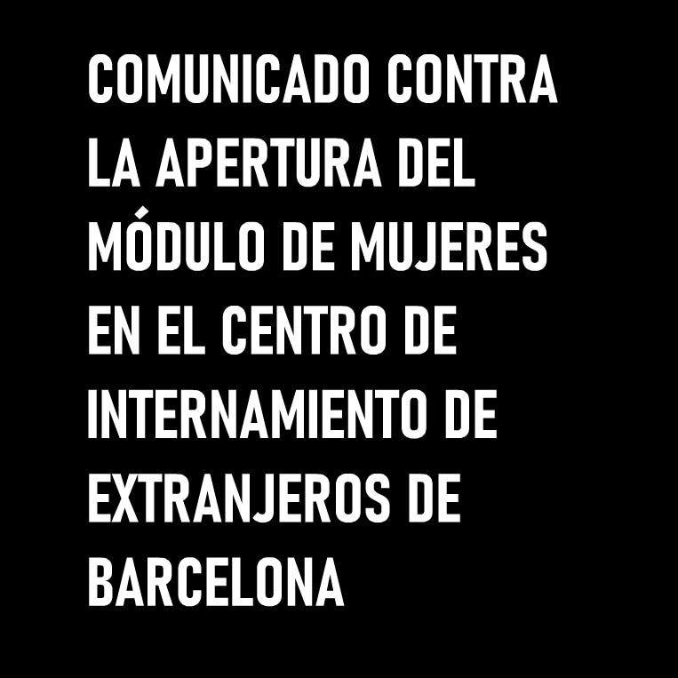 CIErre definitivo ❌

Un CIE es una cárcel racista, no se le puede llamar de otra manera.
Os lo puedo asegurar, no olvidéis que estuve 30 días encerrado injustamente.
Firmen esta petición y compartan 👇🏻
docs.google.com/forms/d/e/1FAI…