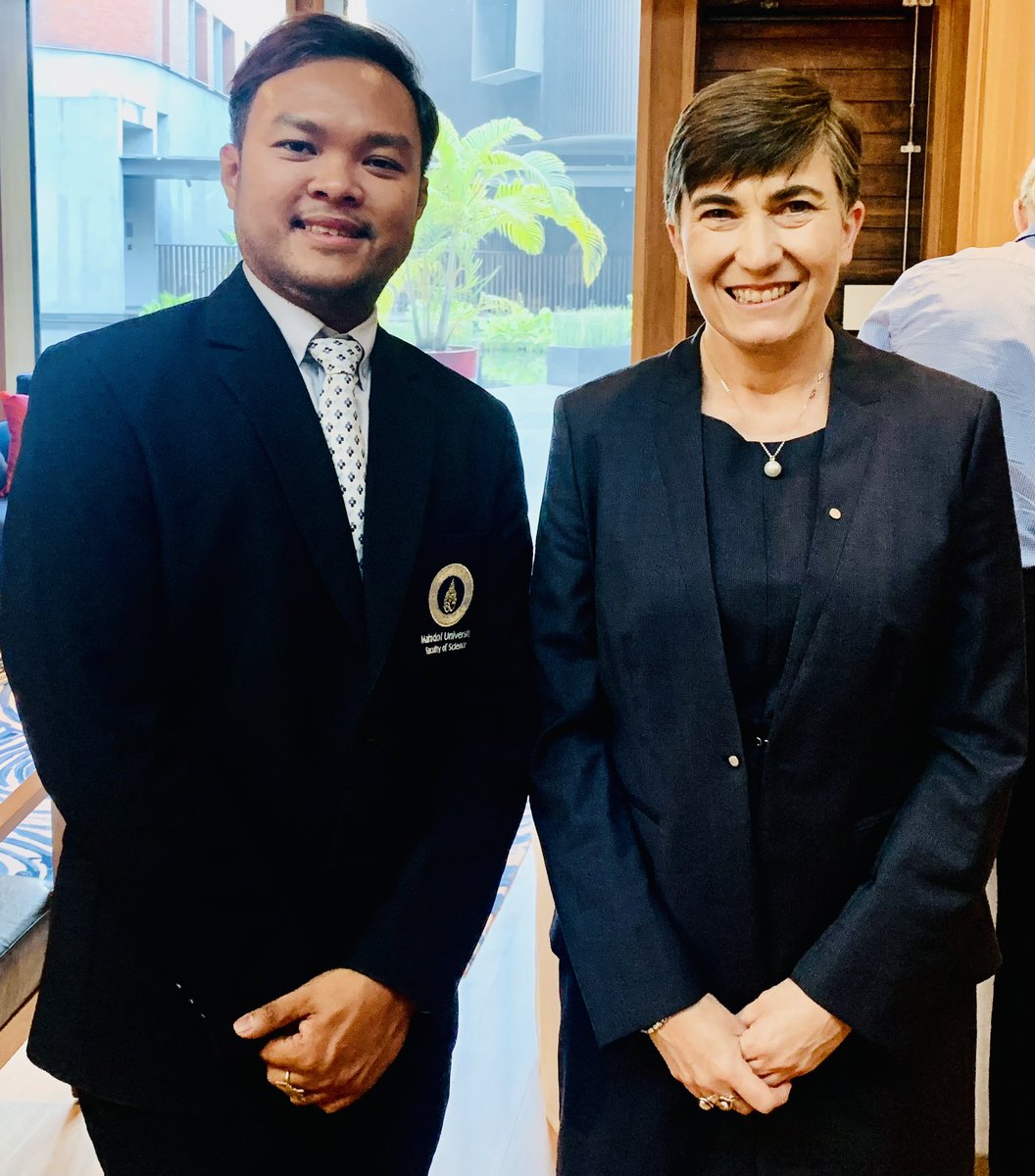 patomkhwan's tweet photo. A photo with the Australian ambassador to Thailand: Dr Angela Macdonald at the afternoon tea.. happy to represent our university and celebrate the long history of collaboration between Mahidol university and Curtin University Australia.. https://t.co/s8F2b7VLtB