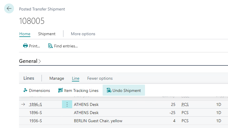 MSDYN365BC's tweet photo. Sometimes people post incorrect quantities on transfer orders. With #MSDyn365BC 2023 release wave 1, you can undo the quantity posting, make the necessary corrections, and then post the correct quantity ✅ Read more: https://t.co/QU0agQ5VQU https://t.co/anoKnlvSMB