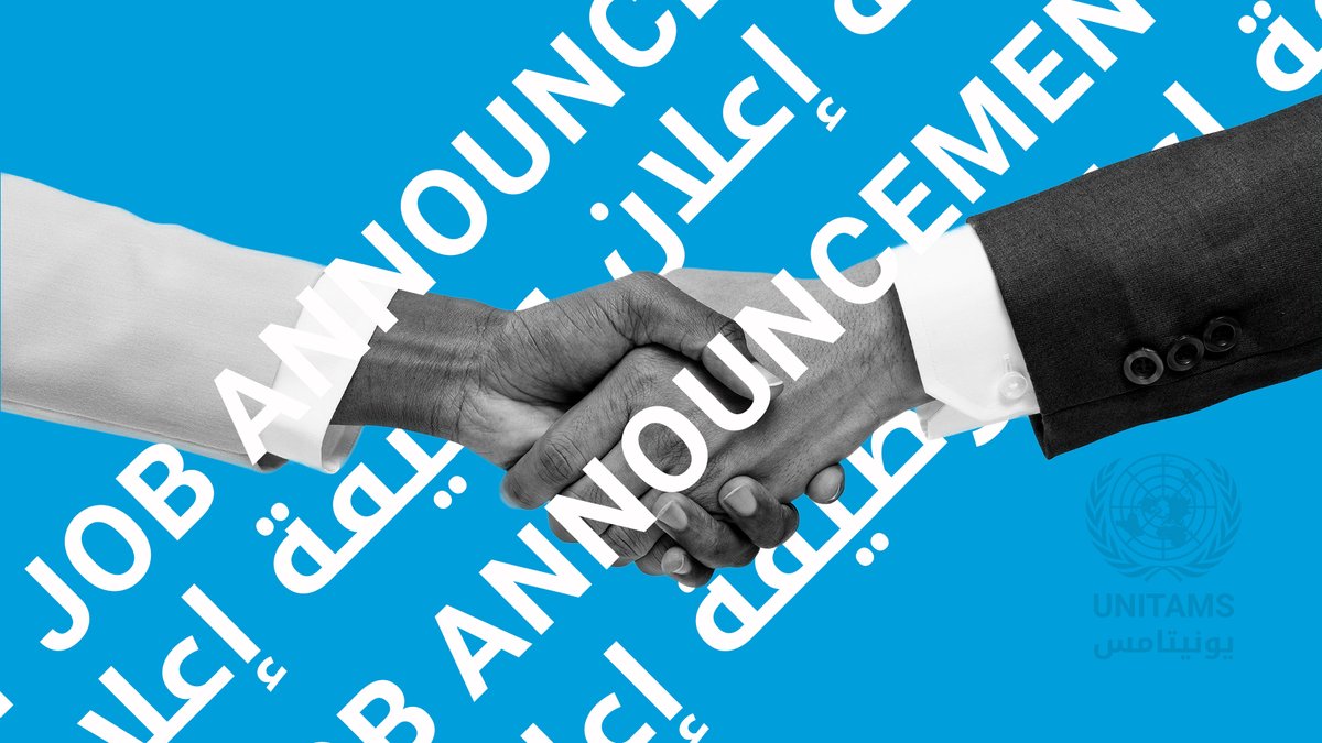 📢 JOBS OPPORTUNITIES
- Multiple Job Posts
📅 Deadlines 06 March 2023
For more info visit our “jobs” section 👇
unitams.unmissions.org/en/jobs