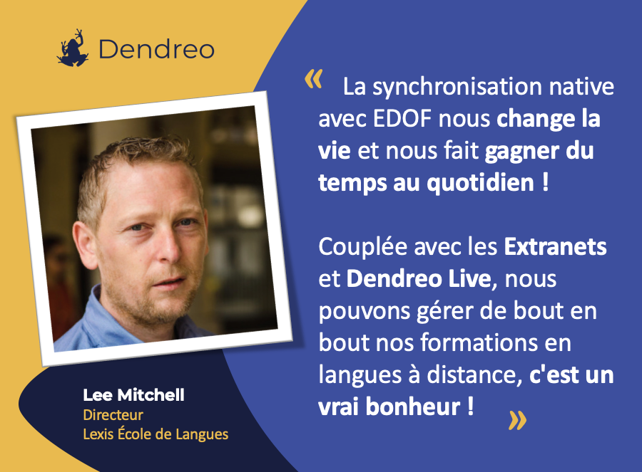 Le pilotage complet de vos dossiers CPF depuis Dendreo, ça vous dit ?

Faites comme Lee, gagnez du temps au quotidien en activant gratuitement l’option de 𝘀𝘆𝗻𝗰𝗵𝗿𝗼𝗻𝗶𝘀𝗮𝘁𝗶𝗼𝗻 𝗘𝗗𝗢𝗙

👉🏻RDV ici  hubs.ly/Q01t0n0b0 pour en savoir plus 
A très vite !