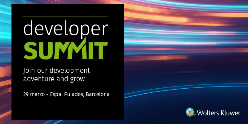 WoltersKluwerEs's tweet photo. 🔵 Nuevo Evento ▶▶ Developer Summit en #Barcelona.
🧑💻 El punto de encuentro entre desarrolladores de software y Wolters Kluwer para impulsar el aprendizaje y la innovación.
Agenda e inscripción gratis aquí https://t.co/H1s5NyNXxh. ¡Las plazas son limitadas!
#EventosWK https://t.co/e0LwEIckNs