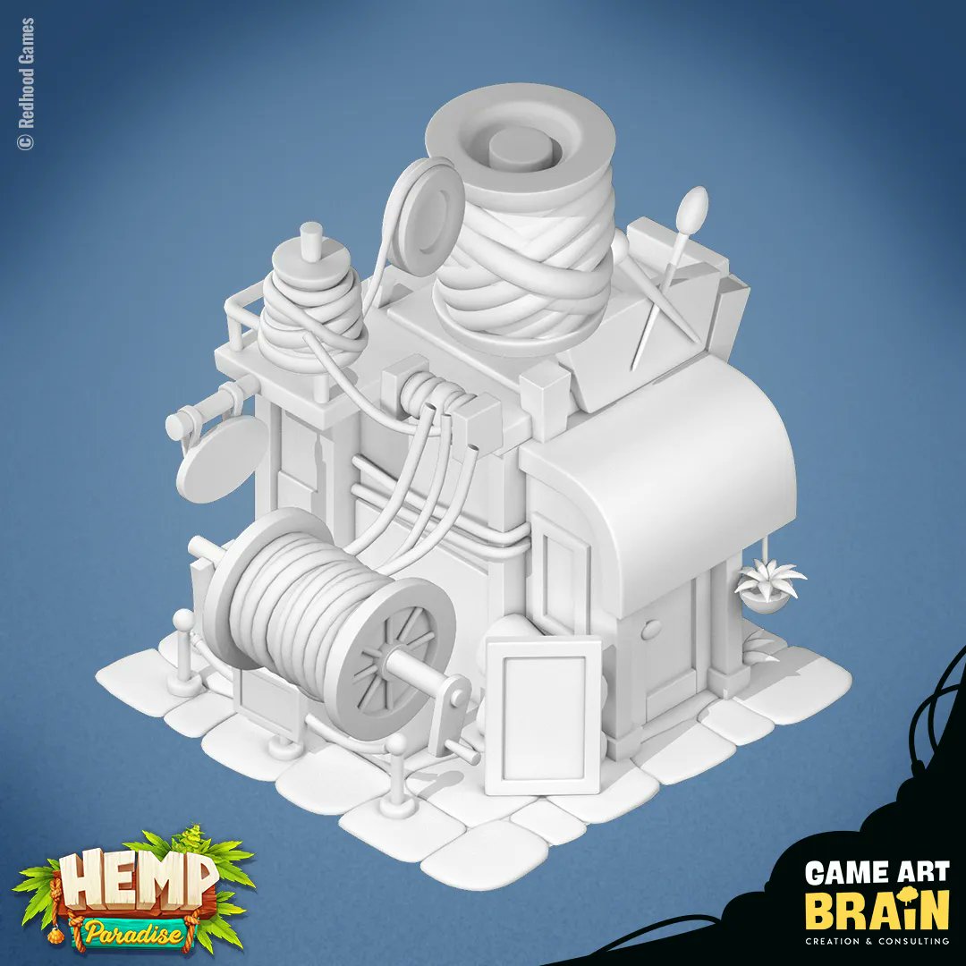 GameArtBrain's tweet photo. For clothes you need fiber and this "Fiber Workshop" should be able to deliver what is needed.
We created this asset for the game "Hemp Paradise" by Redhood Games.
#isometricbuilding #gameart #casualgames #isometricart #digitalart #artoftheday #casualgames #bongtime #hemp https://t.co/1frhOpk4r2