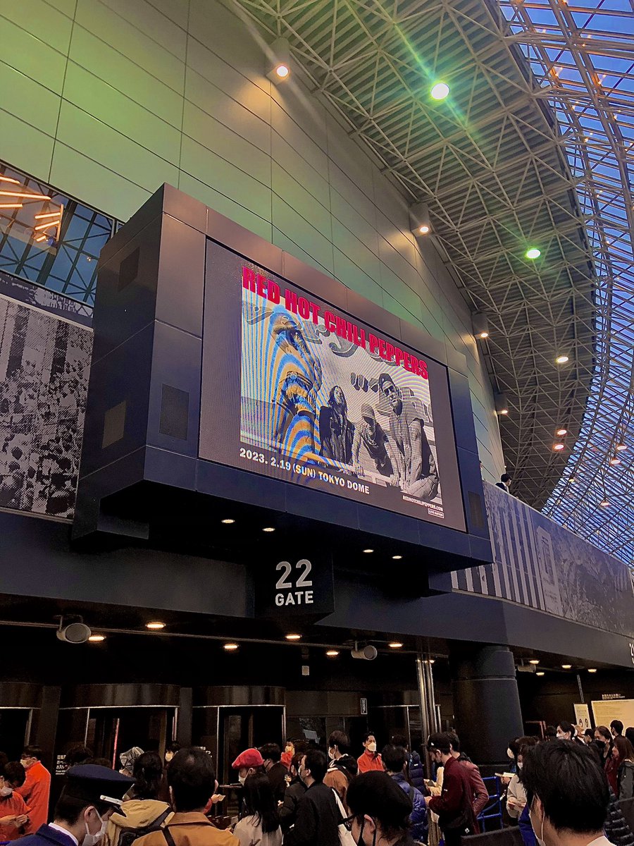 Finally I went to a Red Hot Chili Peppers Tokyo gig yesterday!
It was like a dream. It was the best experience in my life !!! Thank you. Come back to Tokyo again! 
My Brother is on his way to the Osaka show by the way.