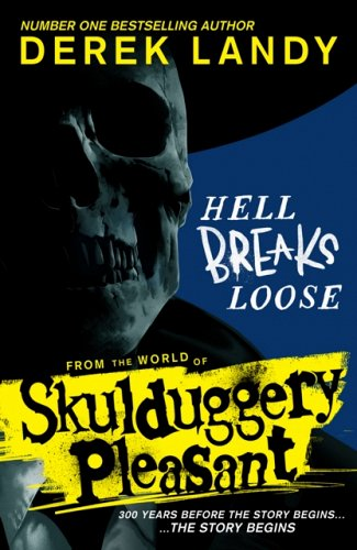 #HappyBookBirthday 📚🎂to Derek Landy #WorldOfSkulduggeryPleasant 3 #HellBreaksLoose is out today. 
Discover the series & order the books here: 
childrensbooksequels.co.uk/series/name/wo…
@DerekLandy @HarperCollinsCh 
#kidsbooks #childrensbookseries  #BookTwitter #skulduggerypleasant