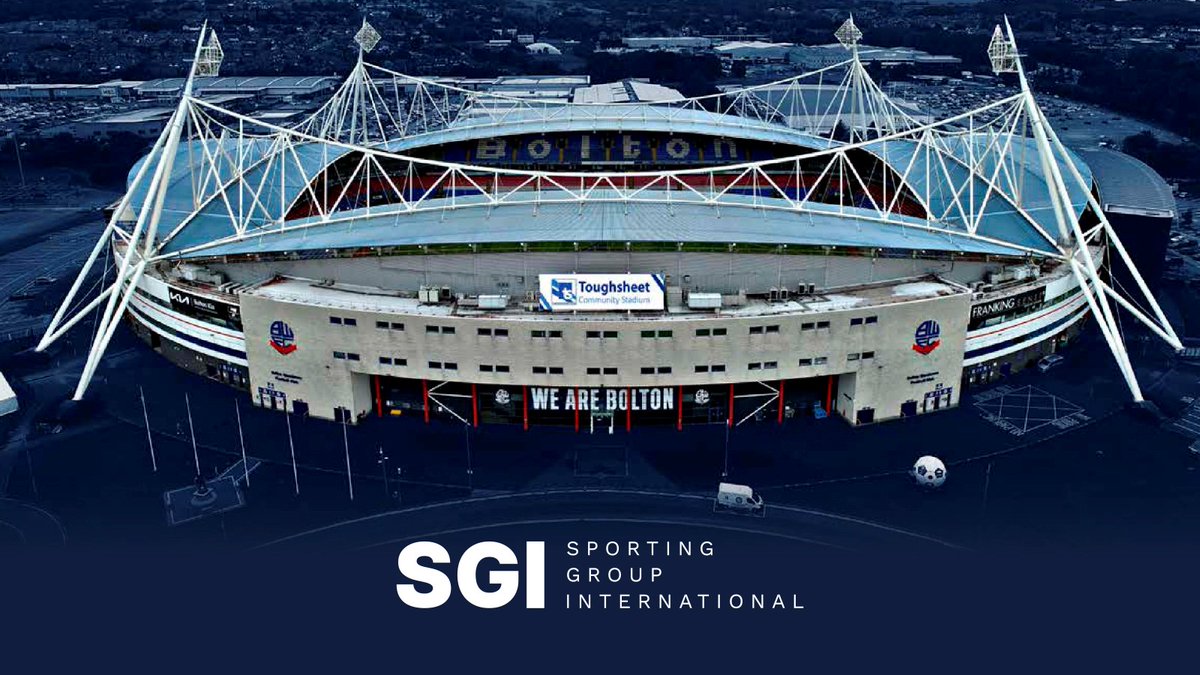 Sportinggi's tweet image. Sporting Group International broker record deal for @officialbwf Stadium Naming Rights

The multi-year, multi-million pound deal will see the iconic stadium renamed The Toughsheet Community Stadium.

Read more here: tinyurl.com/2s3cy2zu 

#SGI  #StadiumNamingRights