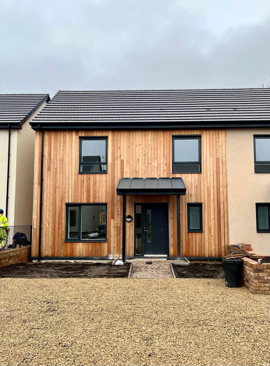 1️⃣ of 2️⃣ four bedroom homes on our affordable #Passivhaus development in Halton. These homes meet Nationally Described Space Standards +5% so will be very spacious for the new residents! 

⏲️Countdown is on for full handover of all 20 homes...