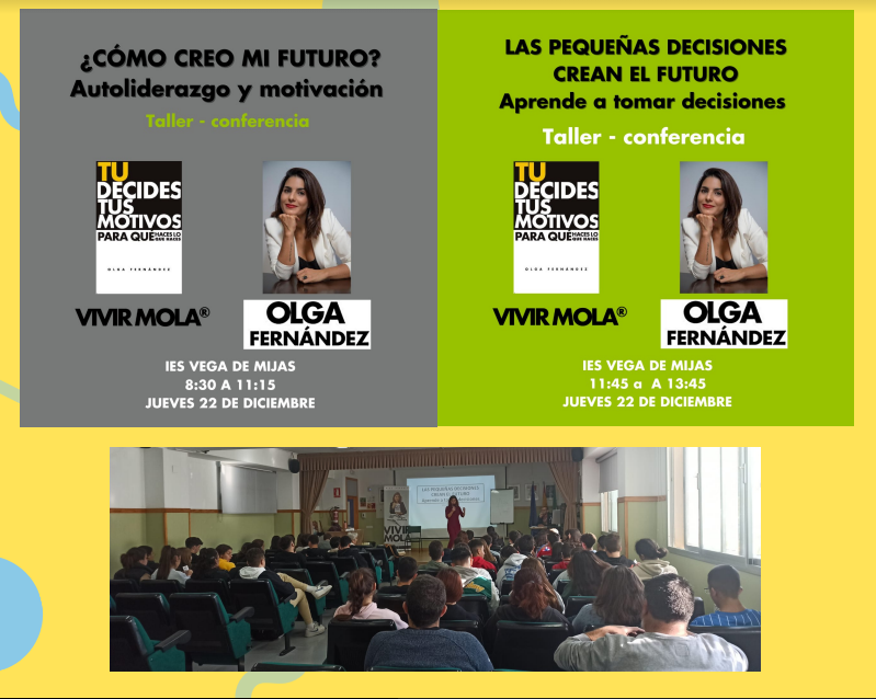 ProgramaInnicia's tweet photo. Os dejamos un vistazo de las actividades realizadas este trimestre en nuestro instituto IES Vega de Mijas. ¡Gracias a todos los que habéis participado! :) https://t.co/tp06uRnlnQ