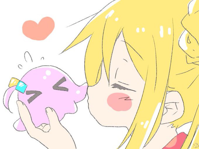 「キス ピンク髪」のTwitter画像/イラスト(新着)｜3ページ目