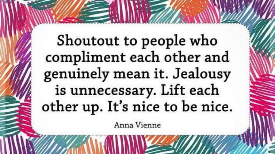 #MondayMotivation reminder…
It’s nice to be nice!