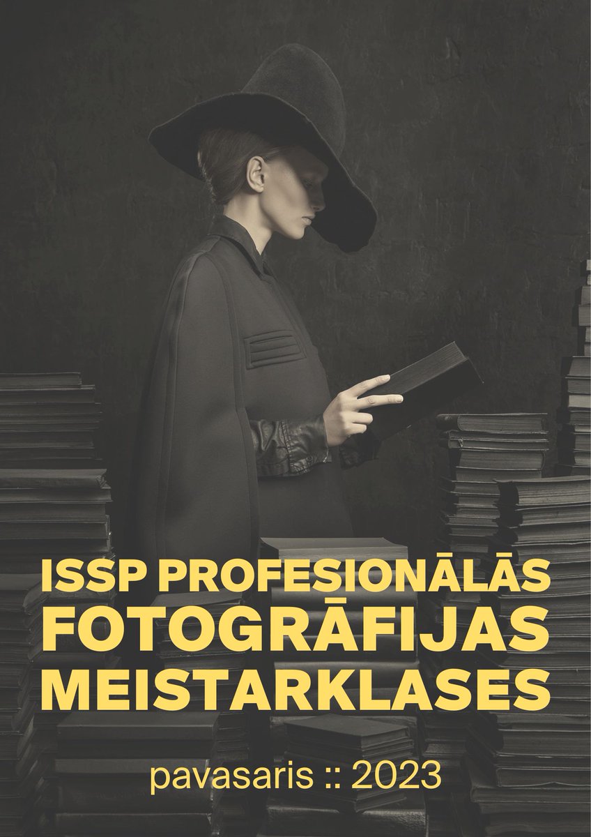 Sākusies pieteikšanās ISSP Profesionālās fotogrāfijas meistarklašu pavasara ciklam ar Sandiju Ruļuku (11.03.), Mārtiņu Cīruli (25.03.), Jāni Upmali (15.04.) un Elenu Kononovu (29.04., 13.05.). Vairāk informācijas: ej.uz/gzgu.