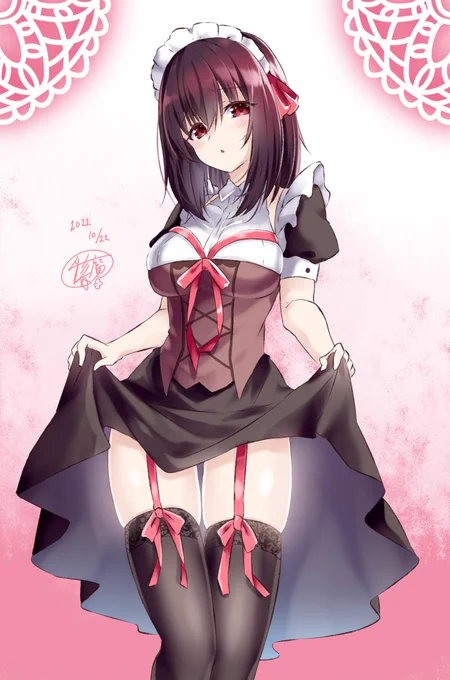 #これを見た人はメイドをTLに放流しよう 