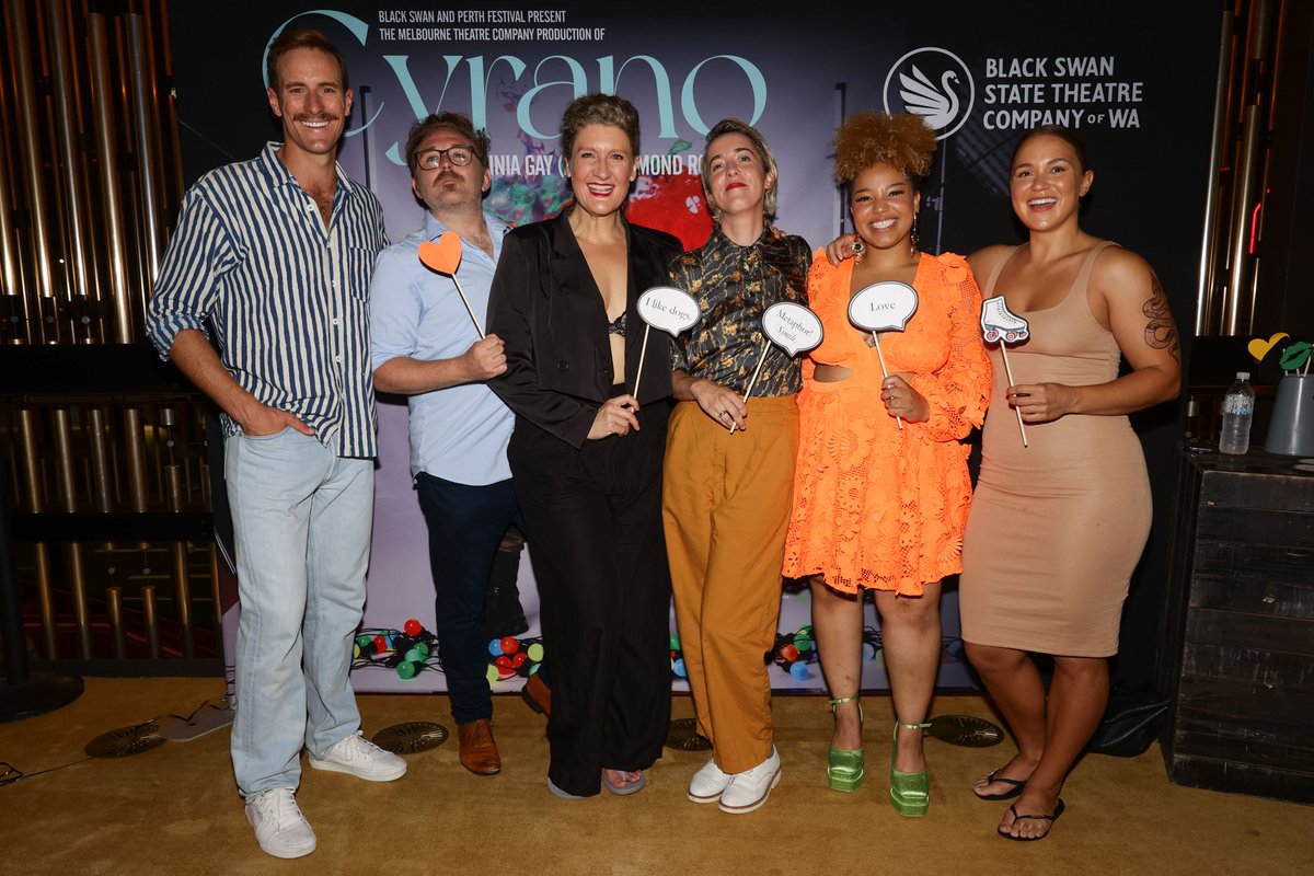 blackswanstc (@blackswanstc) on Twitter photo π Opening Night of Cyrano! β€οΈβπ₯β¨ An enormous thank you to everyone that joined us for a delightful evening celebrating <a href="/virginia_gay/">π Virginia π Gay π</a>'s joyful, gender-flipped retelling of Cyrano de Bergerac, opening in Perth! π
ποΈ Tickets: bit.ly/3DD2yOb
π· John Koh π Opening Night of Cyrano! β€οΈβπ₯β¨ An enormous thank you to everyone that joined us for a delightful evening celebrating <a href="/virginia_gay/">π Virginia π Gay π</a>'s joyful, gender-flipped retelling of Cyrano de Bergerac, opening in Perth! π
ποΈ Tickets: bit.ly/3DD2yOb
π· John Koh