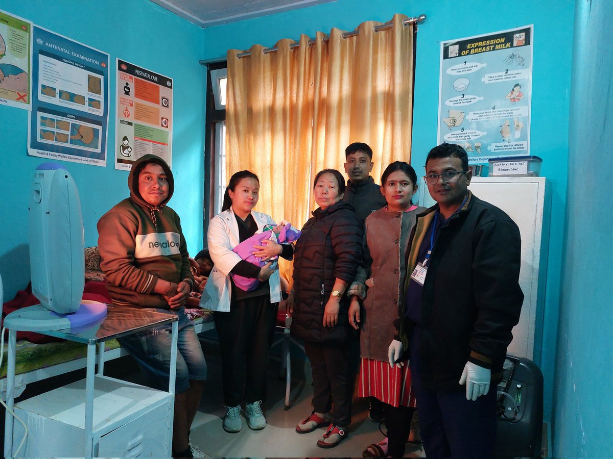 ChukitL's tweet photo. Conducted  Normal Vaginal Delivery of  G4P3L3 mother  at SADAM HWC. @USAID_NISHTHA @AyushmanHWCs @SusanPradhan18 https://t.co/KkcHCFBuUQ