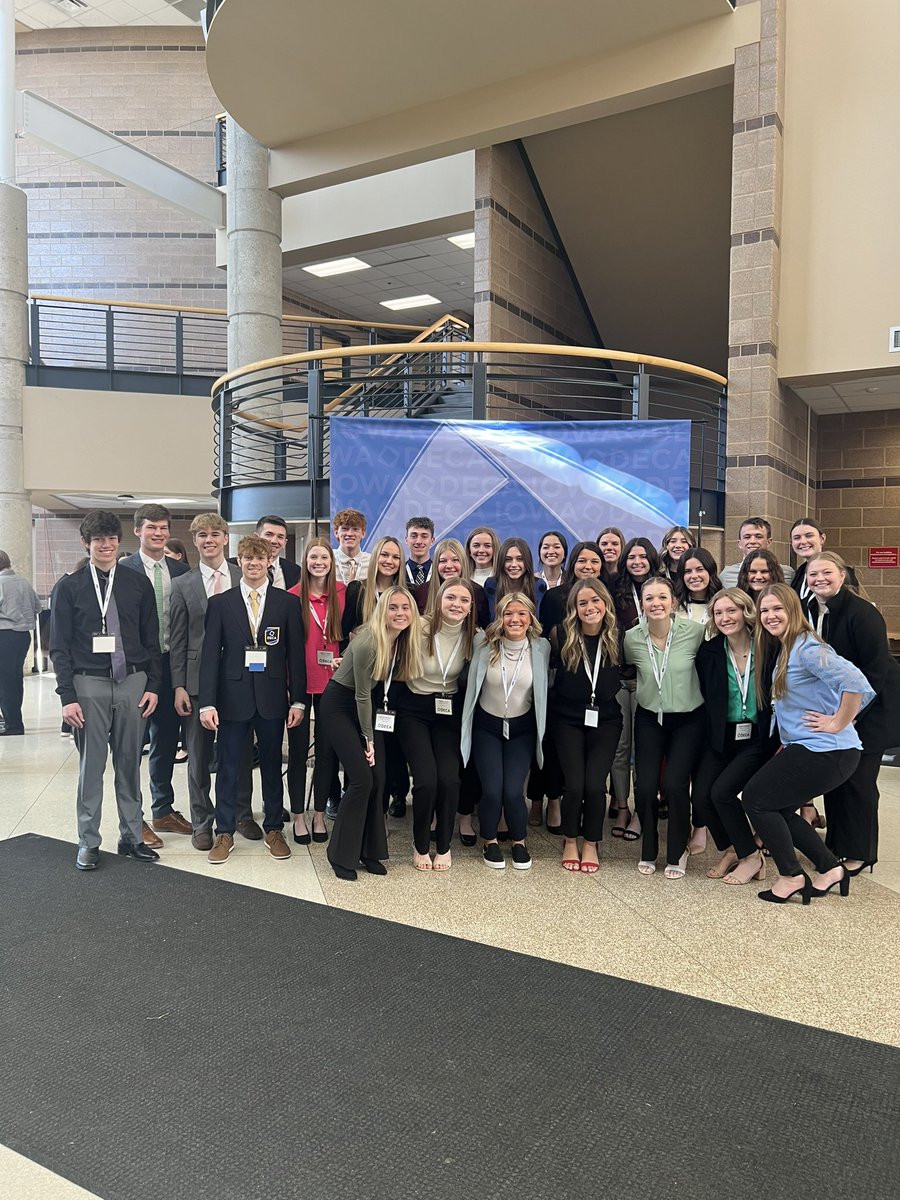 What a great 2 Days of State Deca Competition and Awards! 🏆💙 Congrats to our 8 National Finalists!