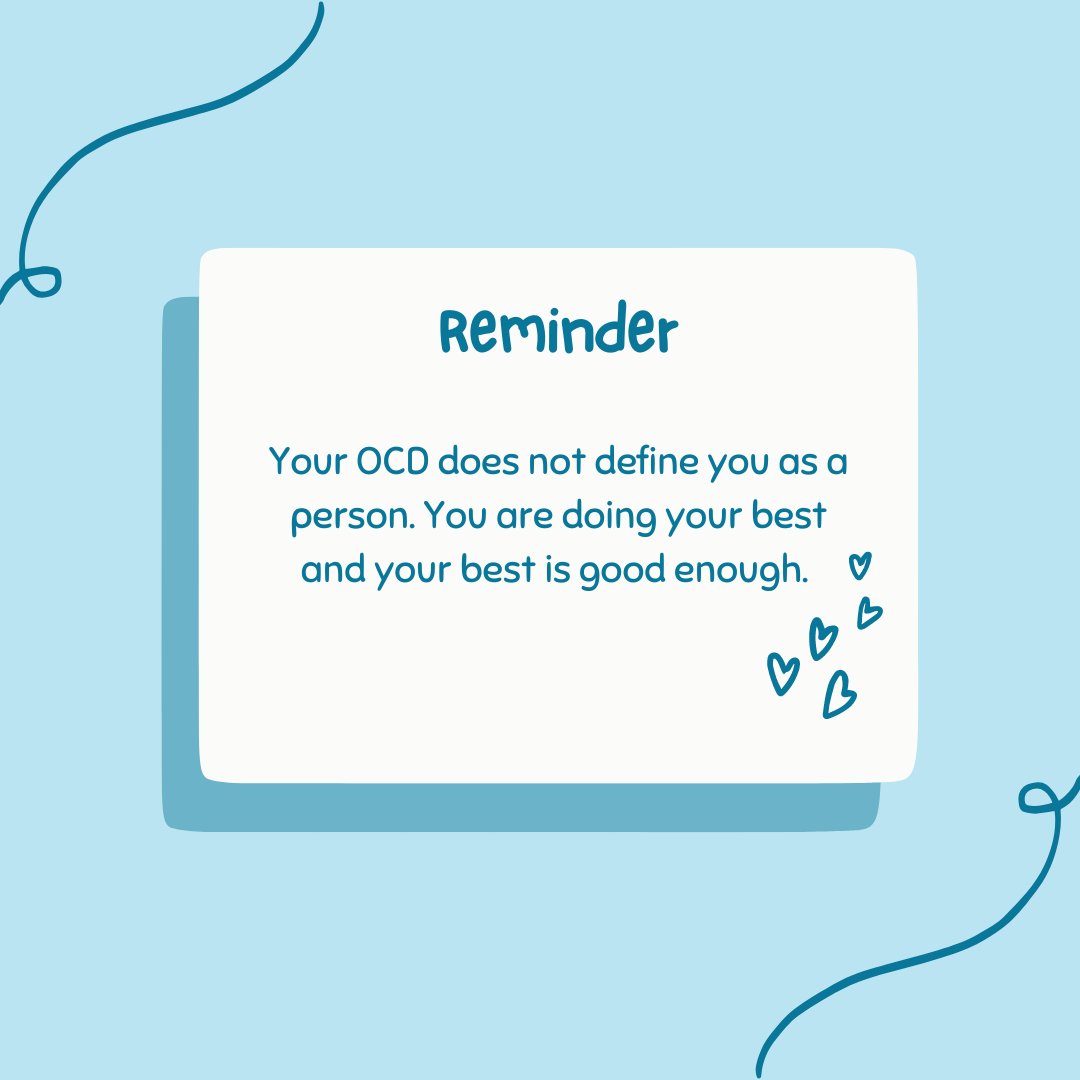 Just a quick reminder to start off the week, always be kind to yourself.
--
#ocd #ocdawareness #mentalhealth #columbia #nyspi #ocdart #research #psychiatry #psychology #brainhealth #obsessivecompulsivedisorder #cbt #exrp #obsession #compulsion #intrusivethoughts #treatment