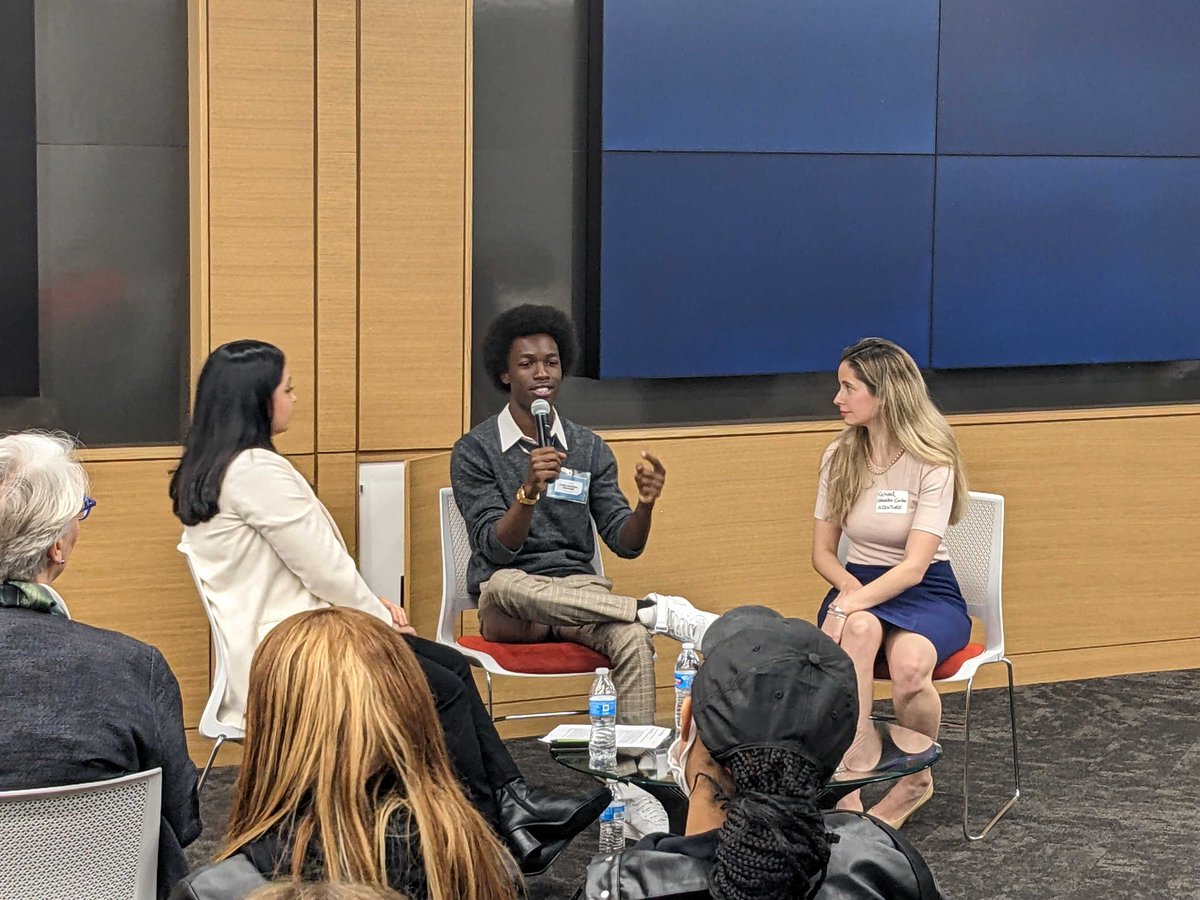 Jubei, an IT apprentice at Accenture in Washington D.C., spoke today to workforce and education professionals about his experience in #YouthApprenticeship. “The training has given me foundational skills like time management, self-advocacy, and networking.'