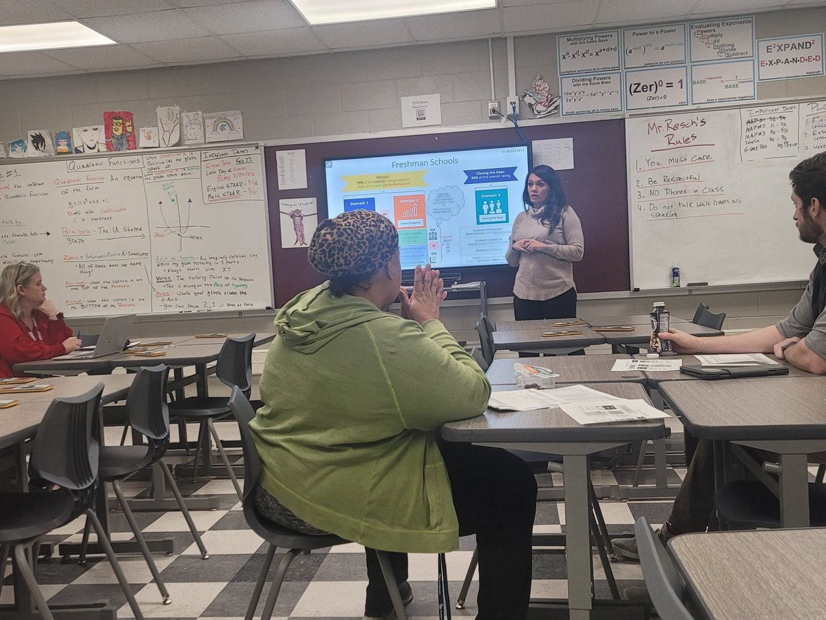 lopez_diane's tweet photo. Spent the morning with Legacy Freshman's Algebra and English teams! Thank you @CandaceTAMU and @tricia_teran for having me over to dive deeper into our accountability model, updates and ways to be intentional and strategic! Race to the top! ππ #MISDLevelsUp! https://t.co/p7cVQ7PFAQ