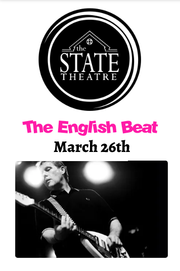 The English Beat (@theenglishbeat) on Twitter photo Fancy a  🕺 dance 💃 ?!?
Then join us at the State Theatre in State College, PA for a 🕴️♂️reggae dance party 🕴️♂️on 26 March!
Tix: ci.ovationtix.com/34634/performa… Fancy a  🕺 dance 💃 ?!?
Then join us at the State Theatre in State College, PA for a 🕴️♂️reggae dance party 🕴️♂️on 26 March!
Tix: ci.ovationtix.com/34634/performa…