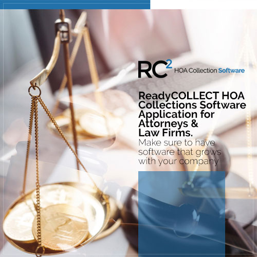 Find out more about <a href="/ReadyCOLLECT/">ReadyCOLLECT</a> HOA Collections Software Application for Attorneys &amp; Law Firms bit.ly/3hTHx4m