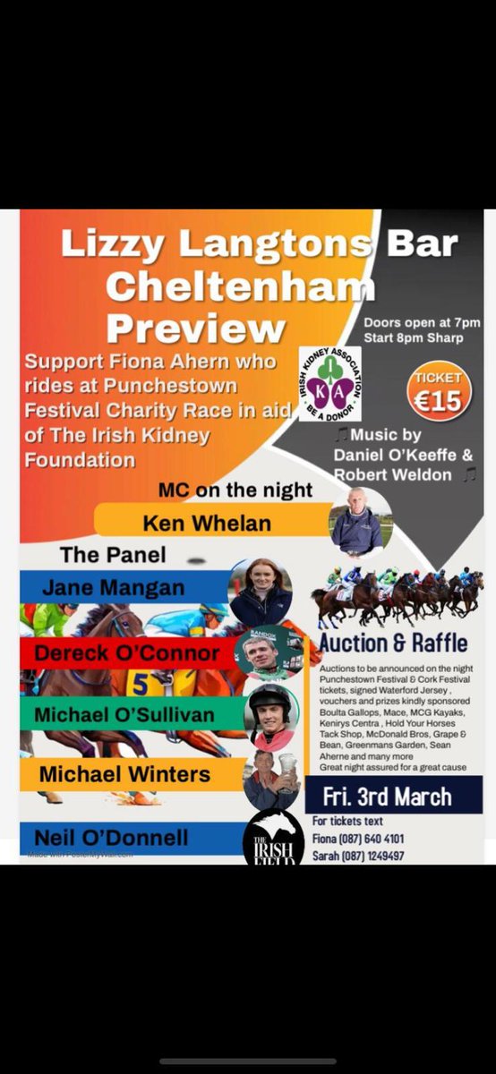 AlanTobin12's tweet image. Great night assured in Tallow Co.Waterford