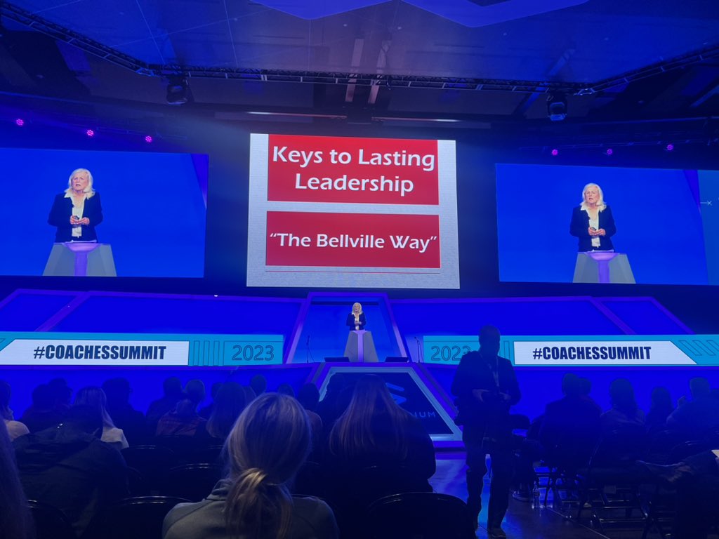 CoachABrooks's tweet photo. Looked forward to hearing her speak… she did not disappoint! “Stay strong and know what your doing is right!” #CoachesSummit @THSCAcoaches https://t.co/32Nhzso8i0