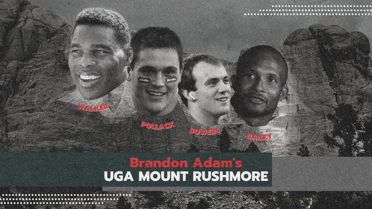 BA is back & we have his UGA Mount Rushmore selection. Let us know who would be on your UGA Mount Rushmore!

#DawgNation #CommittedToTheG #GoDawgs #UGA #UGAfootball #AllAbouttheFamily #NationalChamps #WeBuiltDifferent #dawgnationdaily