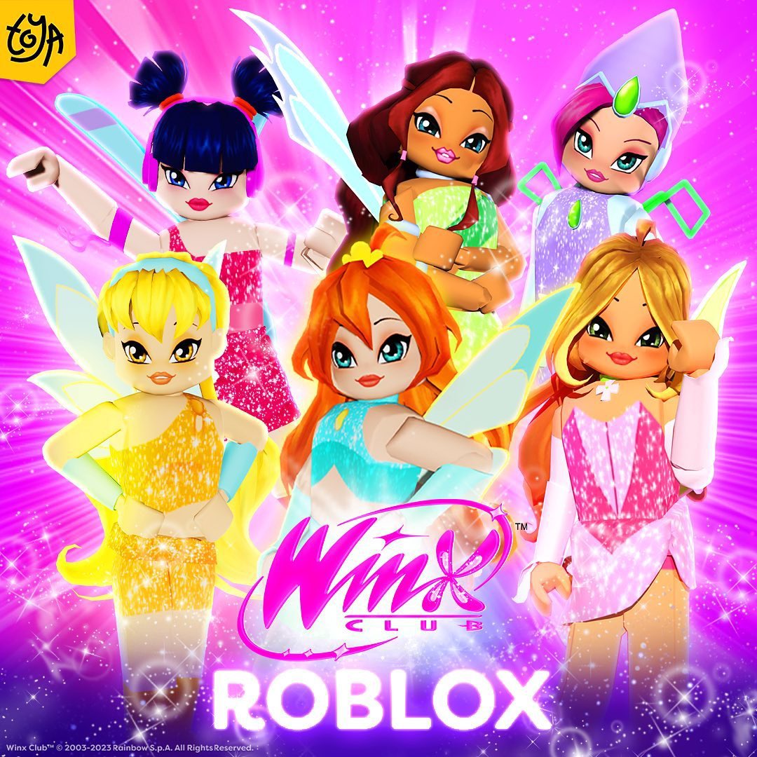 winxclubpretty's tweet photo. The first Official Winx Club Game on Roblox is on the way! ✨ 
#WinxClub #Winx #Roblox #WinxClubRoblox #WinxClub2 #Winx2 #Bloom #Flora #Aisha #Layla #Musa #Stella #Tecna #Game #WinxClubGame #Game #WinxGame #WinxClub2023 #2023 #MagicWinx #Magic #OfficialGame #Official #Italy https://t.co/4jC6avw7kY