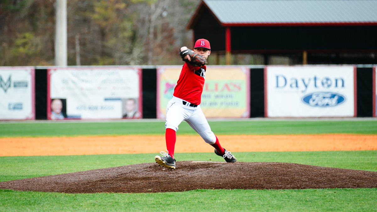 AACsports's tweet photo. Tanner Moylan of @BryanAthletics and Kaleb Podger of @PointSkyhawks are the #AACBB weekly award winners - https://t.co/GaLYRaUVNz

#NAIABaseball https://t.co/ReMhVdCFo5