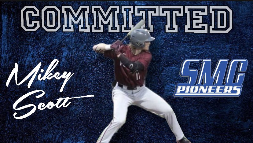 MikeySc55892942's tweet image. I am very excited to announce that I will be continuing my academic and athletic career at SMC. I would like to thank the Lord, my family, and all of my coaches for helping me get here. The journey continues🙂 @WestsideBSB @OkeviusConway @GOSMCBASEBALL