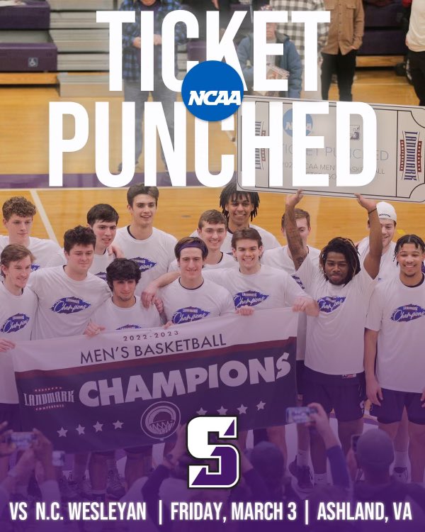 TICKET PUNCHED 👊 See you in VA!