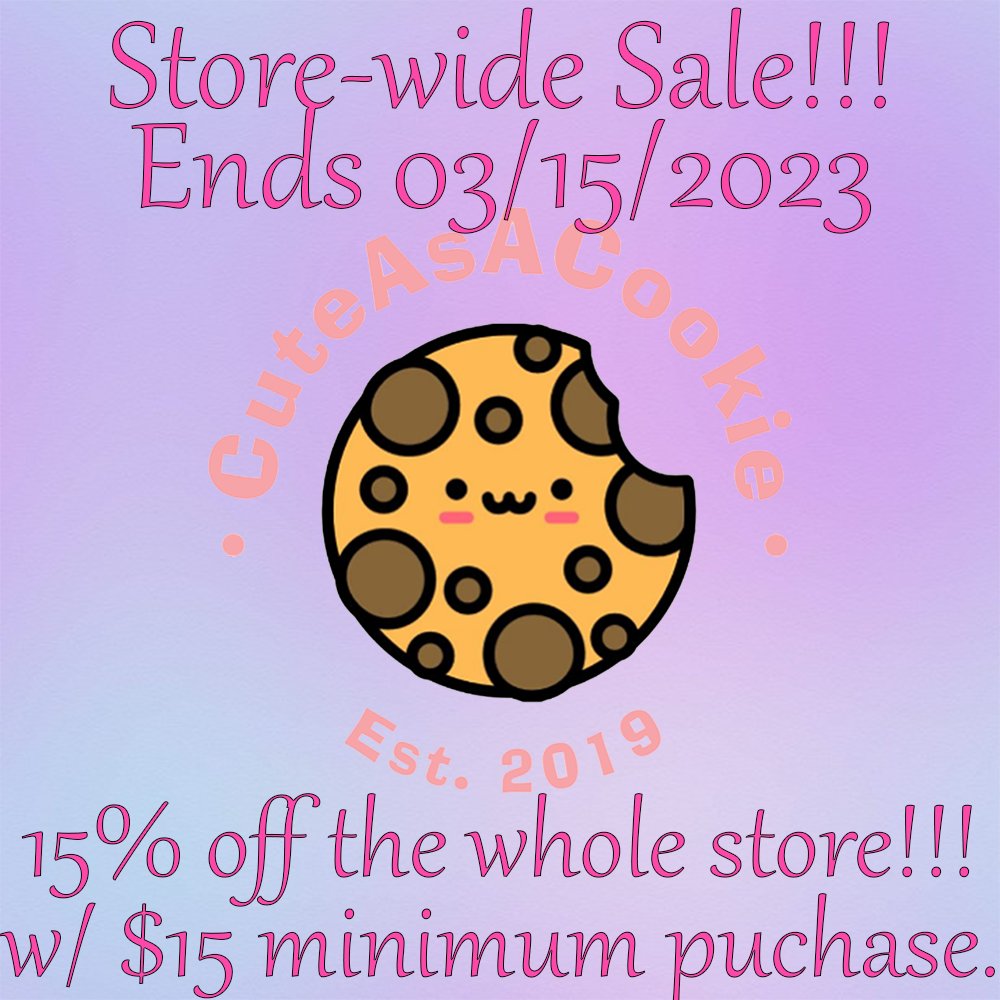 CAACCrafts's tweet photo. I'm having a storewide sale for the next 2 weeks so take advantage while you can!!!
https://t.co/itmh1a1ufx https://t.co/sGMVS6z48b