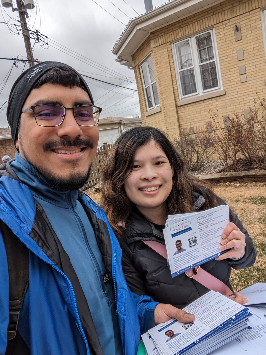 francofor38's tweet photo. Last minute canvassing before tomorrow https://t.co/ZwKwPCprBN