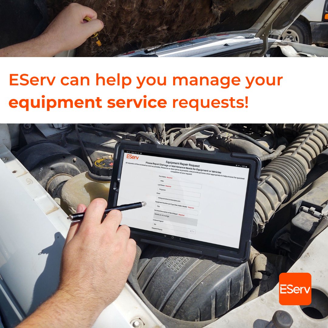 EServ_Pro's tweet image. Keeping your business running smooth and your equipment in good shape is important!  Let EServ take care of those requests!

sales.eserv.com/features