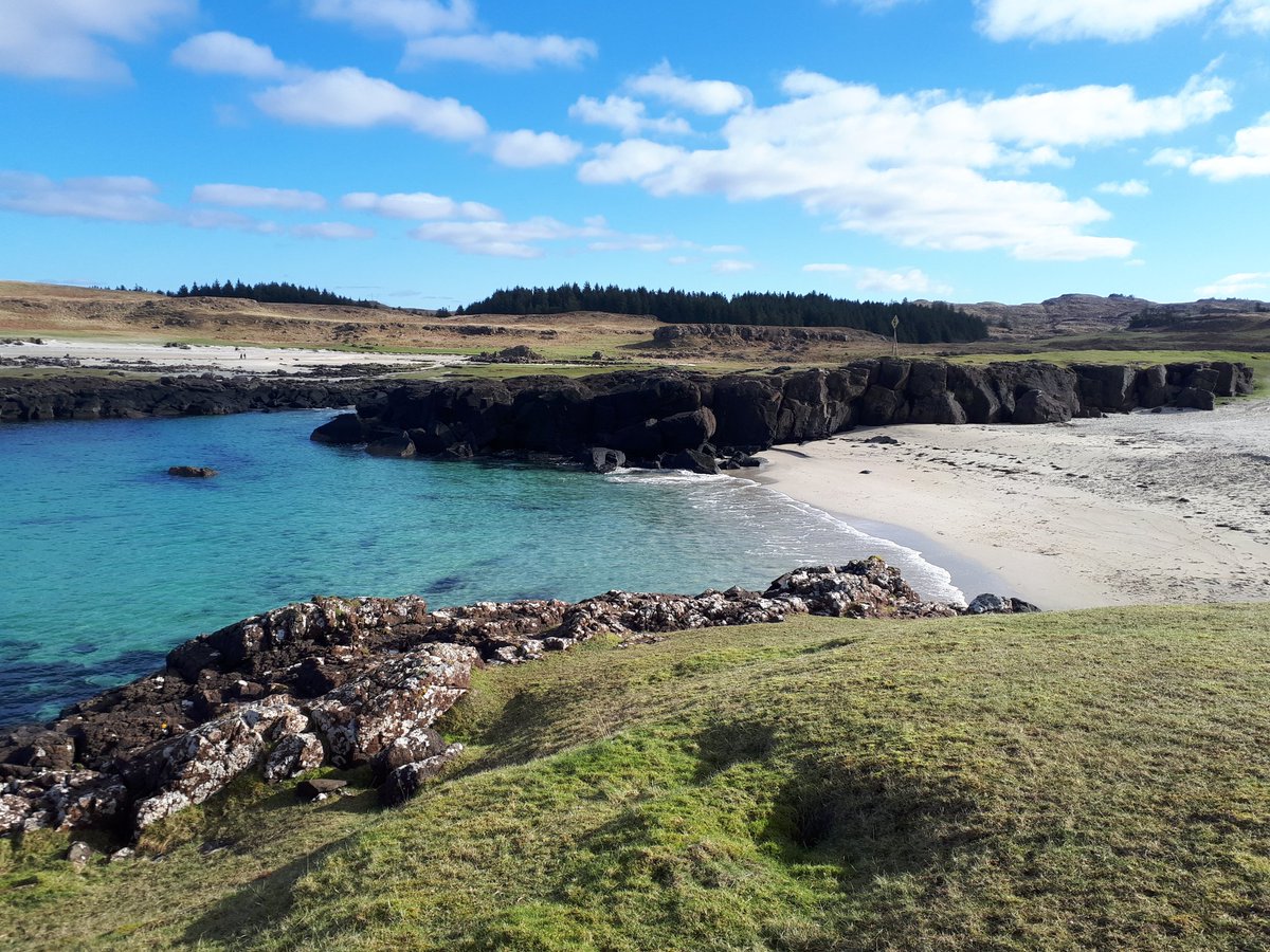 Langamull beach yesterday looking amazing as usual! A real hidden gem among many on the Isle of Mull #mull #argyll #scotland