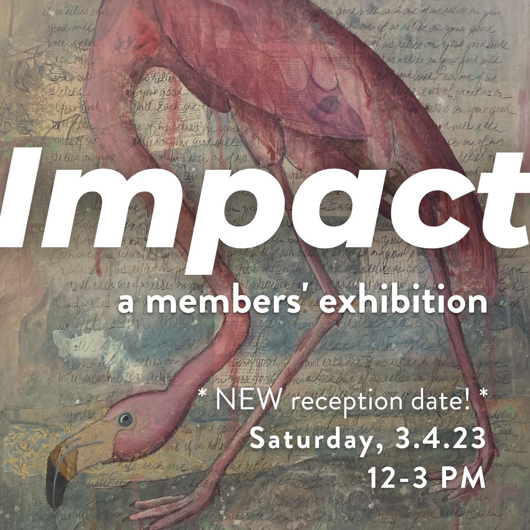 Change of plans, everyone! This Friday's forecast calls for some inclement weather, so we're moving the public reception for #Impact to this Saturday, March 4, from 12:00 to 3:00 PM. 

44 Portland Street
Free and open to all