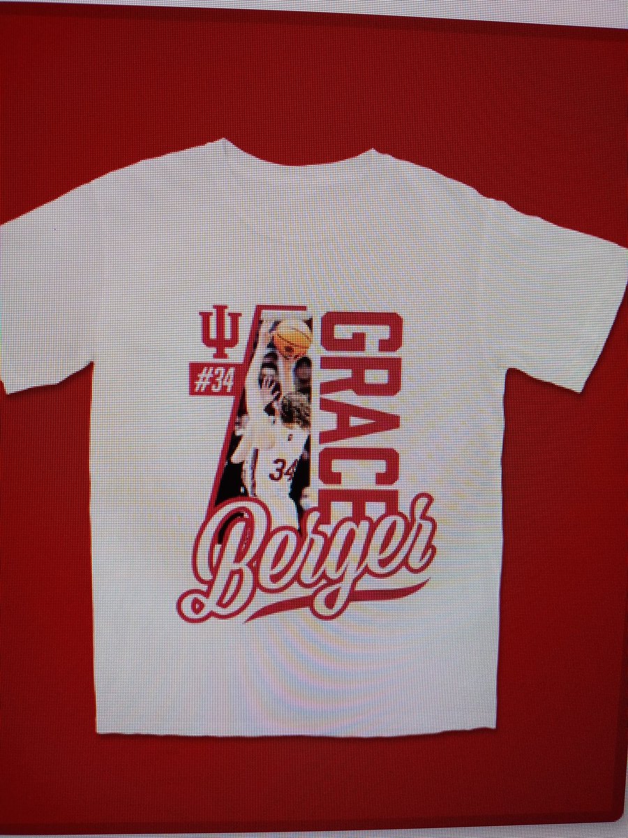 fire624's tweet photo. Man the @IndianaNILStore came out with yet another @grace_berger34 shirt and this one is of her shooting a mid-range jumper no doubt. So of course I had to order it. #MidRangeQueen #GOAT #IndianaLegend #DoTheWork https://t.co/dtaV1k4ex2