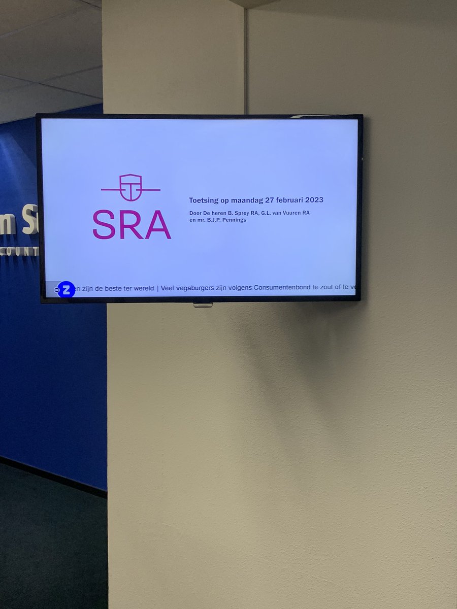 HekmanSuelmann's tweet photo. Vandaag gereviewd door 3 toetsers van het #SRA. Voor zowel accountancy, fiscaal als het kwaliteitsstelsel een voldoende behaald! Trots op het team van medewerkers.
#accountancy #sra #toetsing https://t.co/7l1TUsg8sU