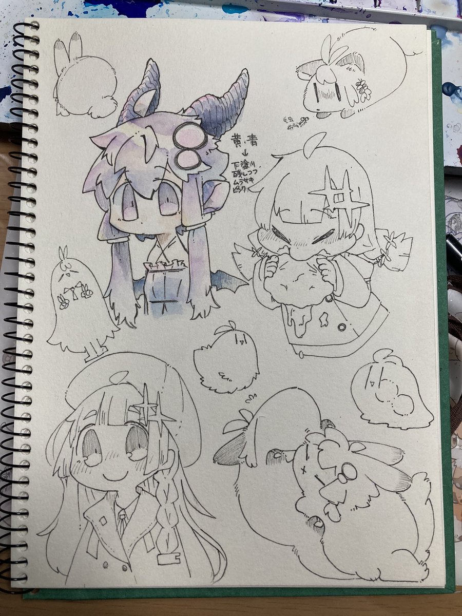 塗るかは別としてラクガキをば 