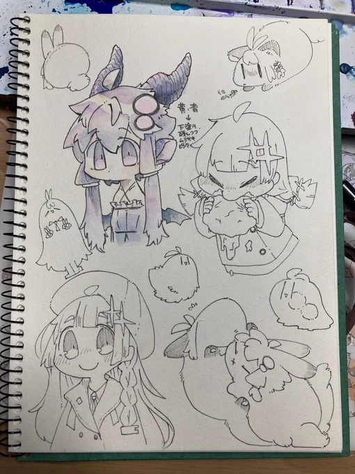 塗るかは別としてラクガキをば 