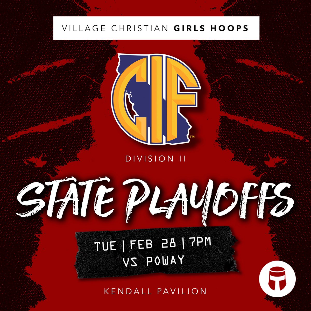 🚨VCS Girls Basketball is headed to State!

The Crusaders will host Poway TOMORROW NIGHT (Tuesday, February 28) at 7 p.m. in the Kendall Pavilion in the first round of the CIF State Division II playoffs.

See you there!
_____
#VCSFamily #CRUNITED #GoCrusaders #VCSHoops #CIFState