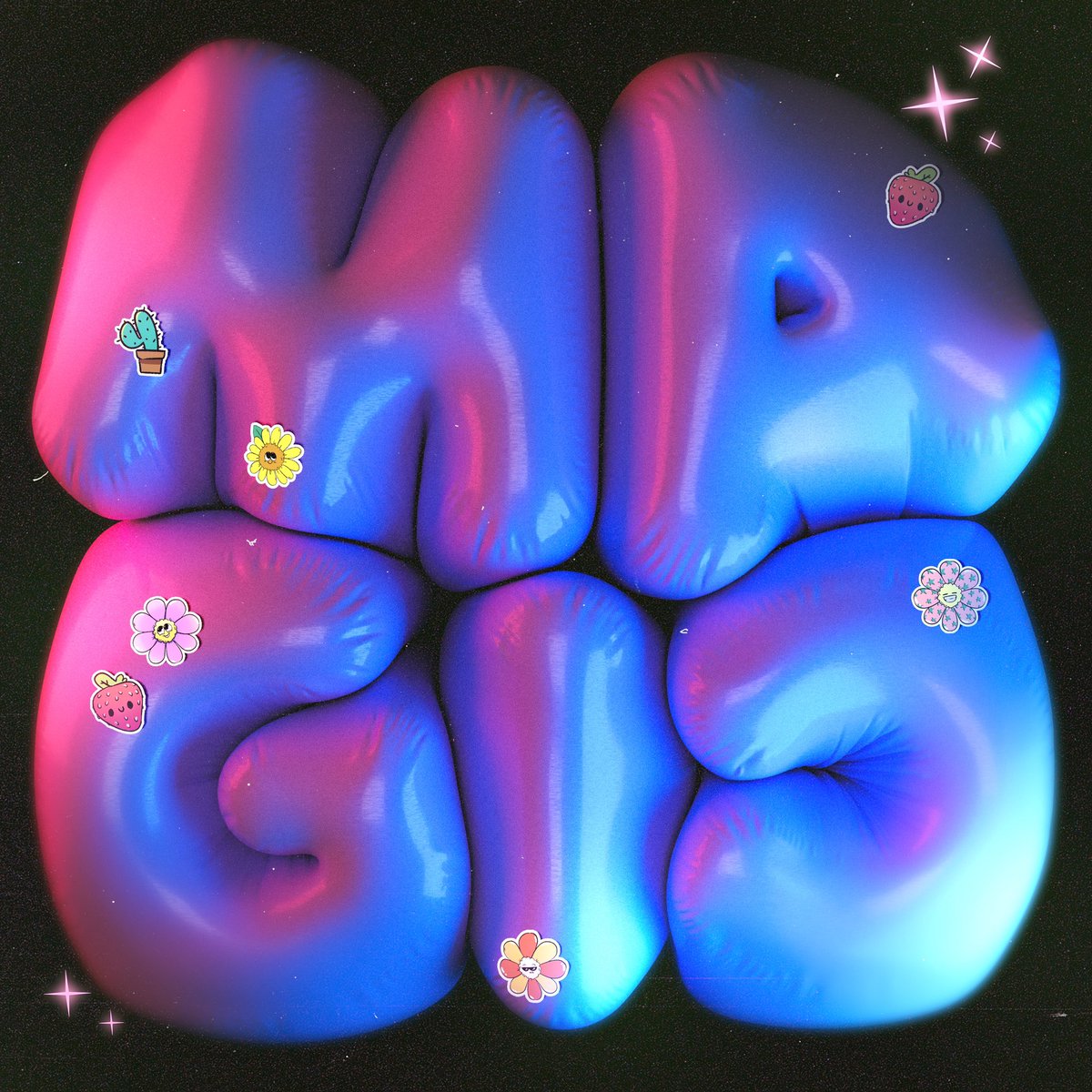 #inflatedtext done in #blender #blender3d #3dlogo