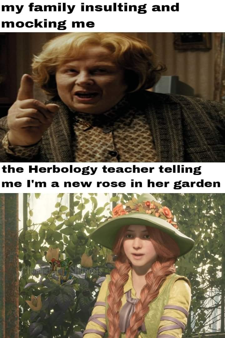 yencuyeh's tweet photo. I love hogwarts legacy memes [dw, this is spoiler free] https://t.co/LI0nSqntV8