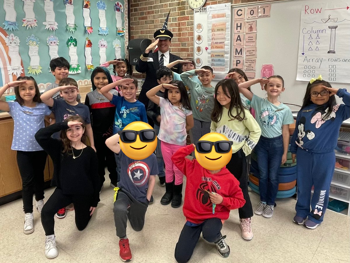 <a href="/united/">United Airlines</a> pilot (and my husband) Tim Wegner read to our 2nd grade class for Read Across America Week and talked about his job as a United pilot. The kids asked so many great questions! <a href="/D45Schafer/">Schafer School</a>