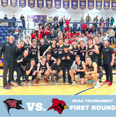 NorthwestConf's tweet photo. Whitworth set to take on St. John Fisher in the NCAA Tournament First Round at Swarthmore, PA on Friday March 3rd
@WhitworthMBB https://t.co/94H8vz4qZB