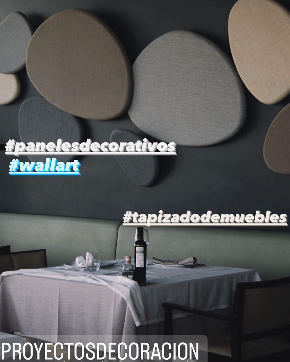 AbeDecorStudio's tweet photo. #wallart #panelesdecorativos #tapizadosentela #decoracion #telasparamuebles #telasparatapizar #diseñodeinteriores #proyectosdedecoracion #ABEDECORSTUDIO #CCPASEOLASMERCEDES
#papeltapiz #wallpanel #pisosdevinil #decoramostusespacios https://t.co/TbGAdLOri8