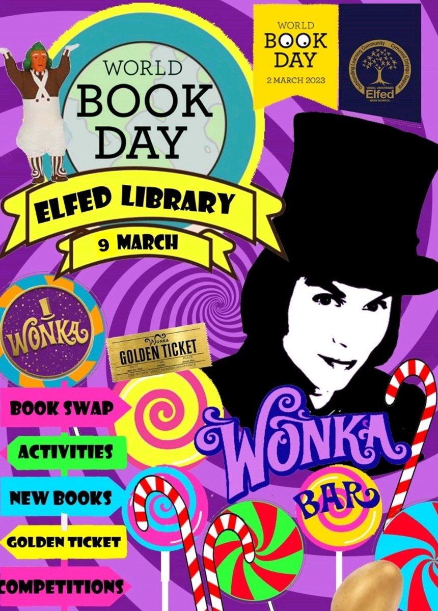 ElfedEnglishDep's tweet image. 📢 We will now be celebrating #worldbookday on March 9th! You have an extra week to get all those entries in!😀 #readingcommunity #readingforpleasure @ElfedHS