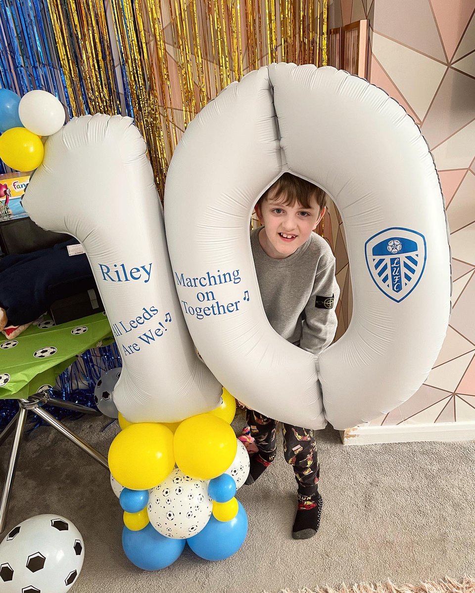 🎈𝗵𝗮𝗽𝗽𝘆 𝟭𝟬𝘁𝗵 𝗯𝗶𝗿𝘁𝗵𝗱𝗮𝘆 to my amazing boy Riley. double digits!!! 

i love that you are your own person with your own dreams. i love listening &amp; learning with you. i love that you make people laugh &amp; i love who your becoming. 

i love you so much my beautiful boy♥️