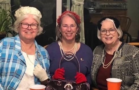 alphadeltakap22's tweet photo. Look at these Alaska Alpha sister dressing up like our Founders for a special fraternity education activity in their chapter. #adkfun #adkleadership #adksisterhood https://t.co/k8h2ALYD83