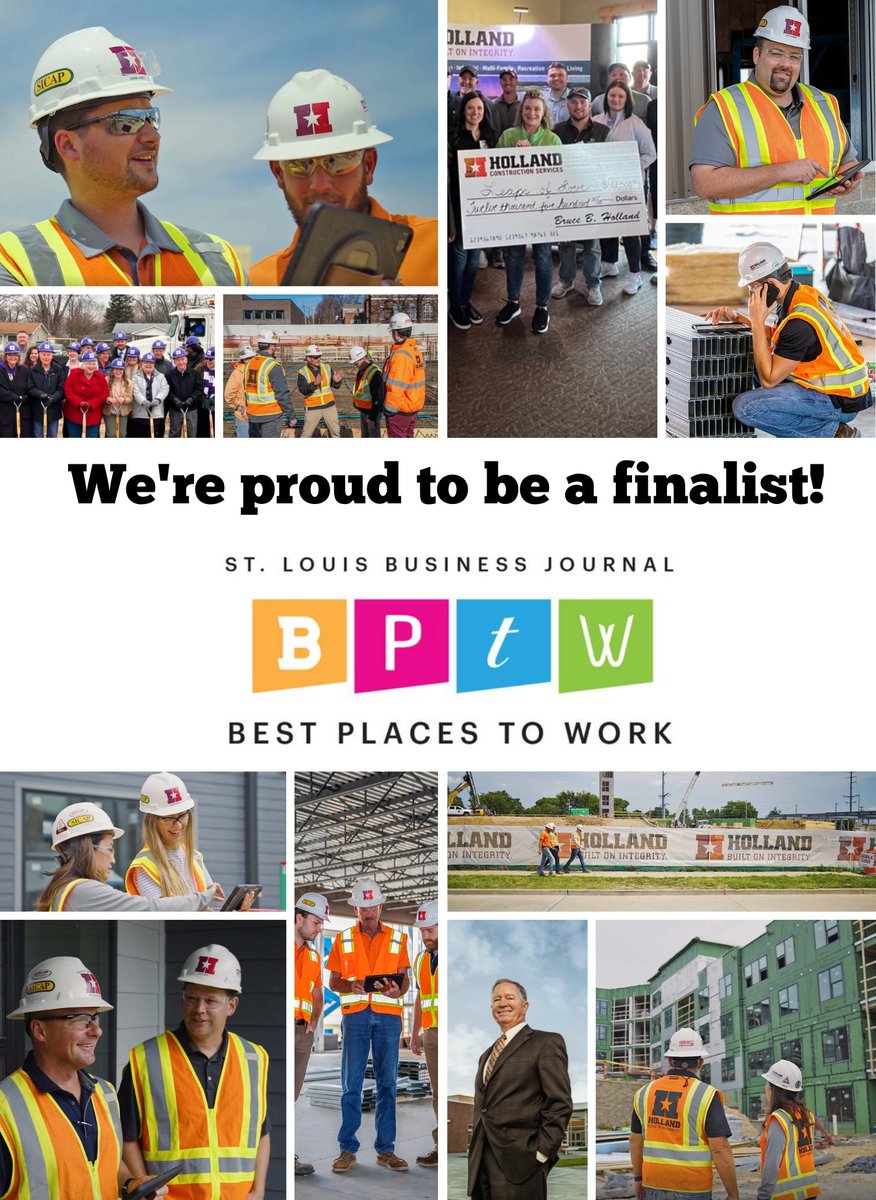 Holland_CS's tweet photo. At Holland, we believe our culture is the point of difference. Our expectations of ourselves and the experience we provide to others are high, and we are very supportive of one another in meeting these expectations.

#bestplacestowork #culture #construction https://t.co/tOEIlp6f87
